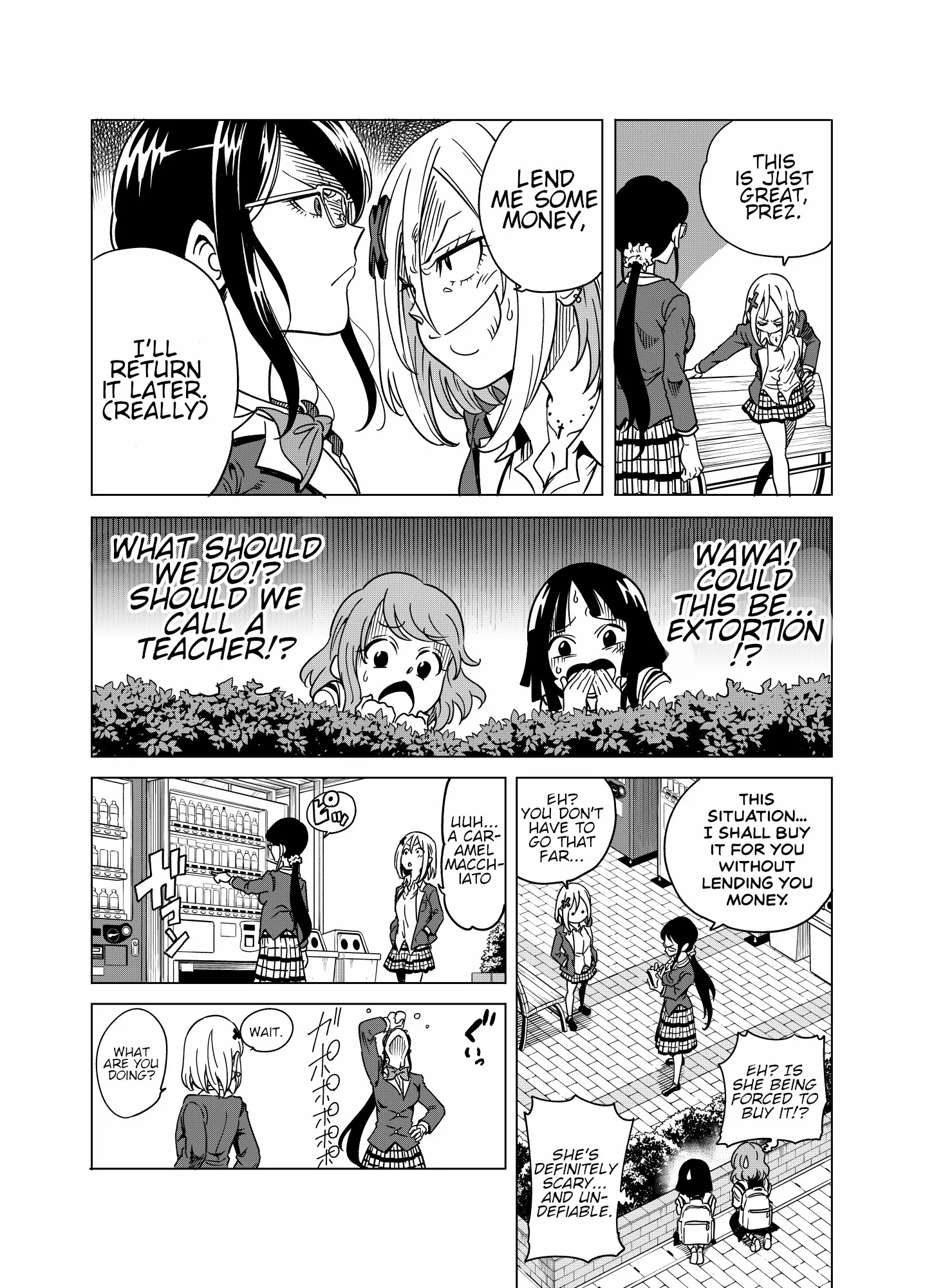 Namekawa-san Won’t Be Bullied (Web Comic) Chapter 9 page 2 - 
