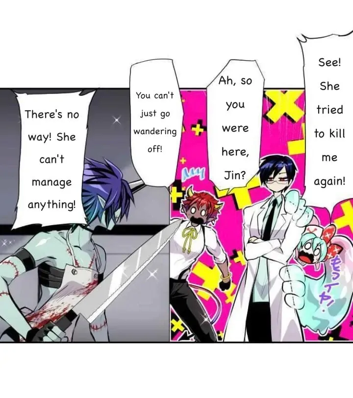 Nanbaka (Colored) Chapter 345 page 23 - 