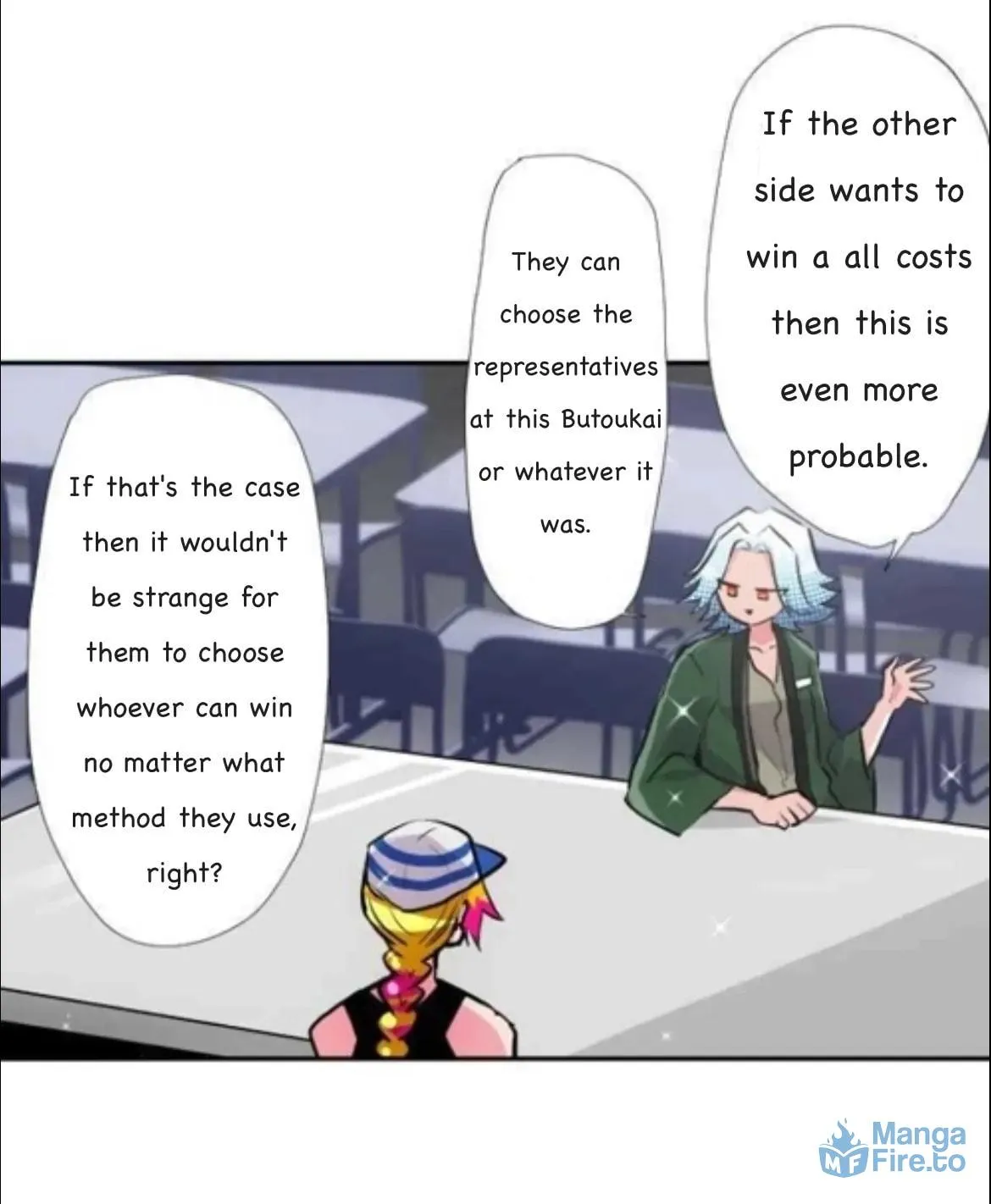 Nanbaka (Colored) Chapter 346 page 21 - 