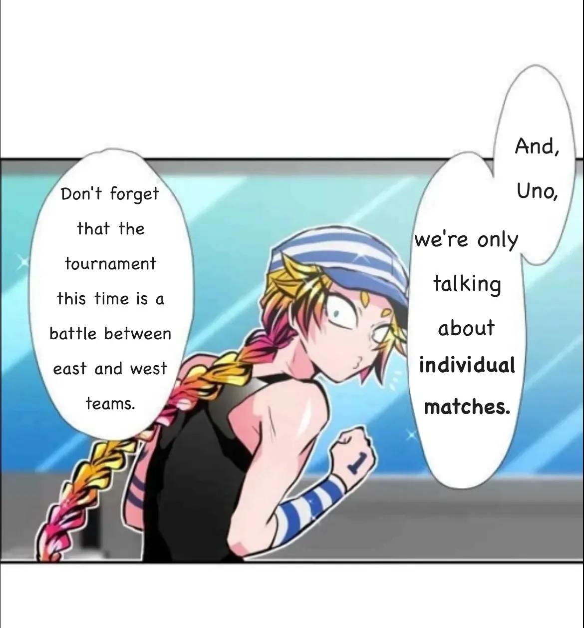 Nanbaka (Colored) Chapter 346 page 34 - 