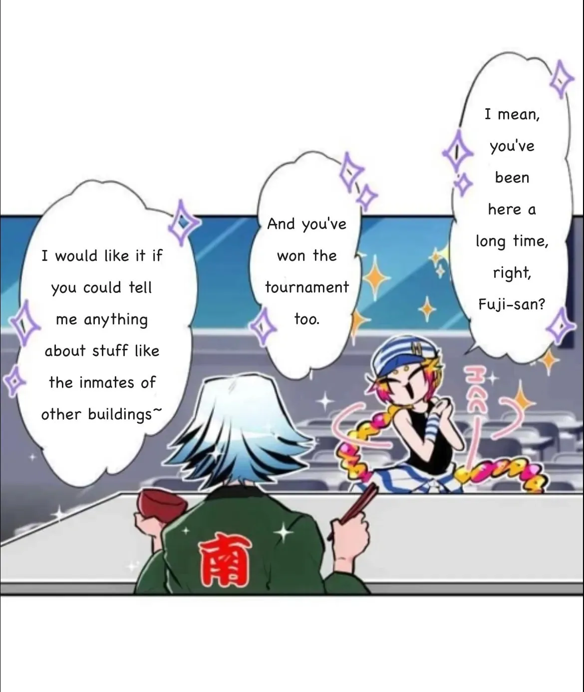 Nanbaka (Colored) Chapter 346 page 8 - 