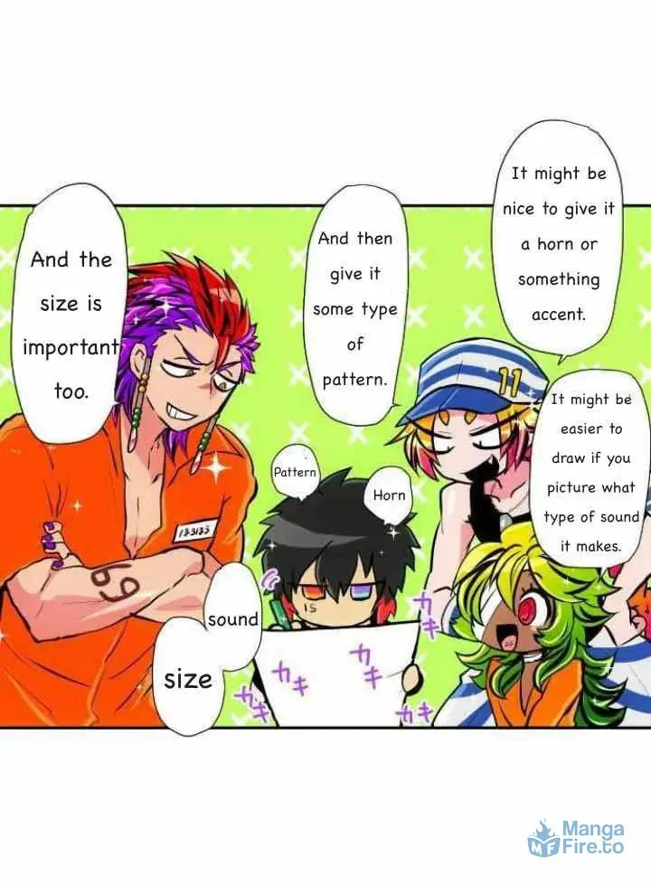 Nanbaka (Colored) Chapter 347 page 24 - 