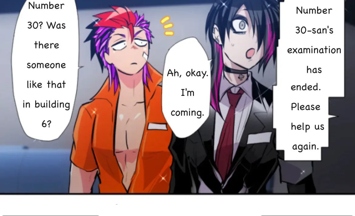 Nanbaka (Colored) Chapter 348 page 17 - 