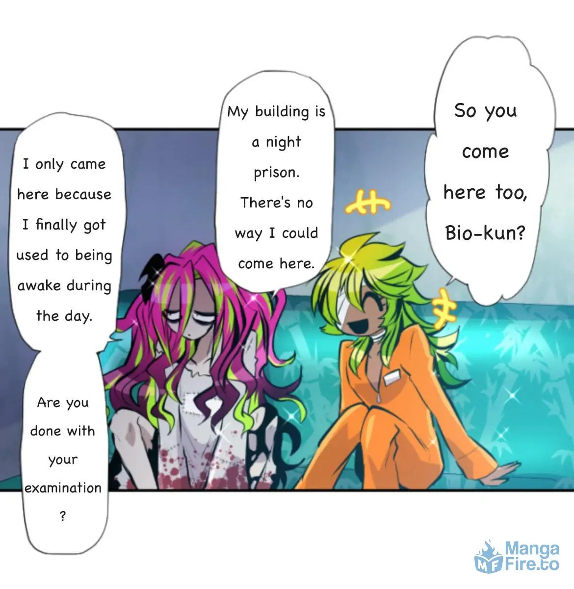 Nanbaka (Colored) Chapter 348 page 4 - 