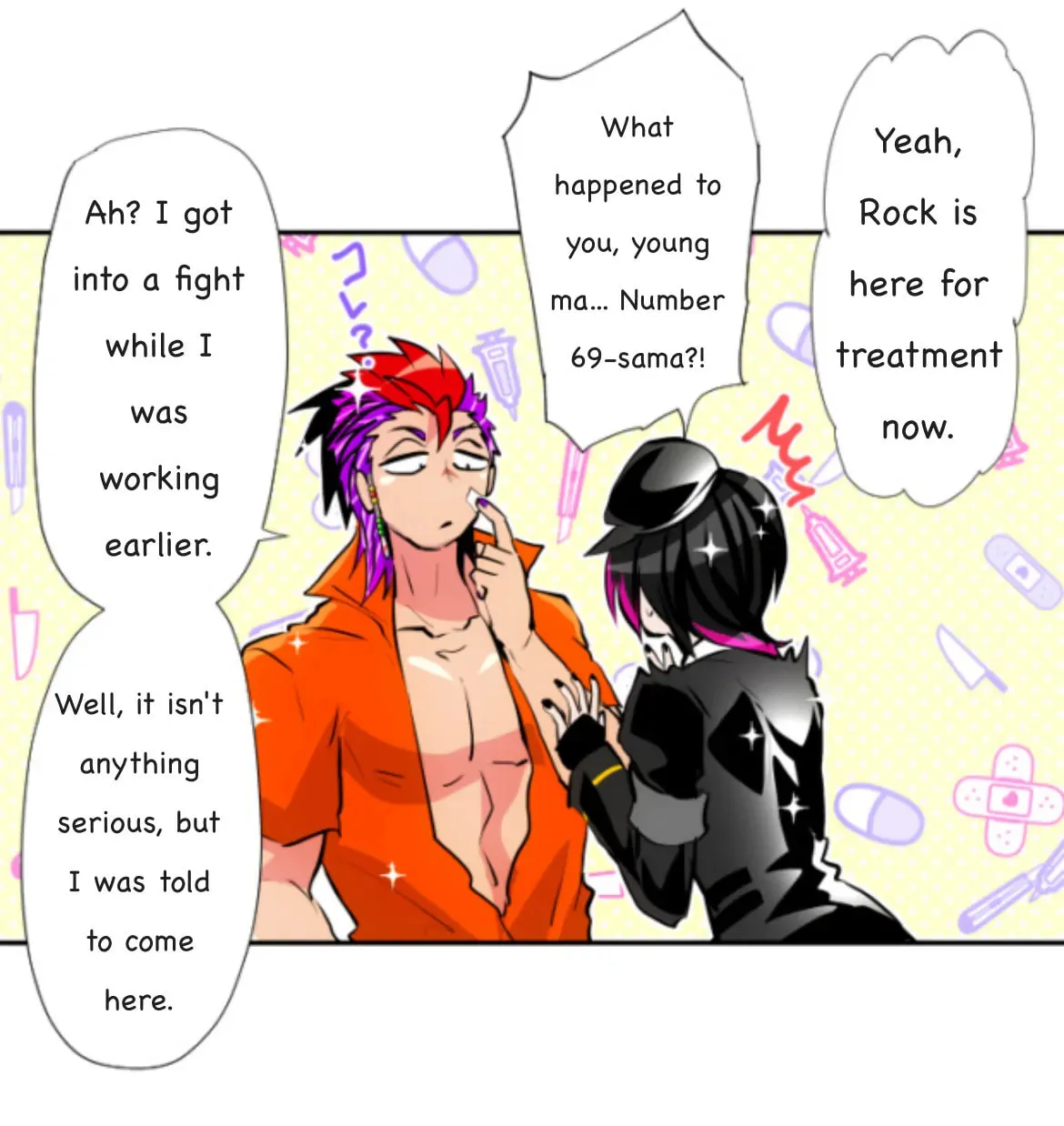 Nanbaka (Colored) Chapter 348 page 5 - 
