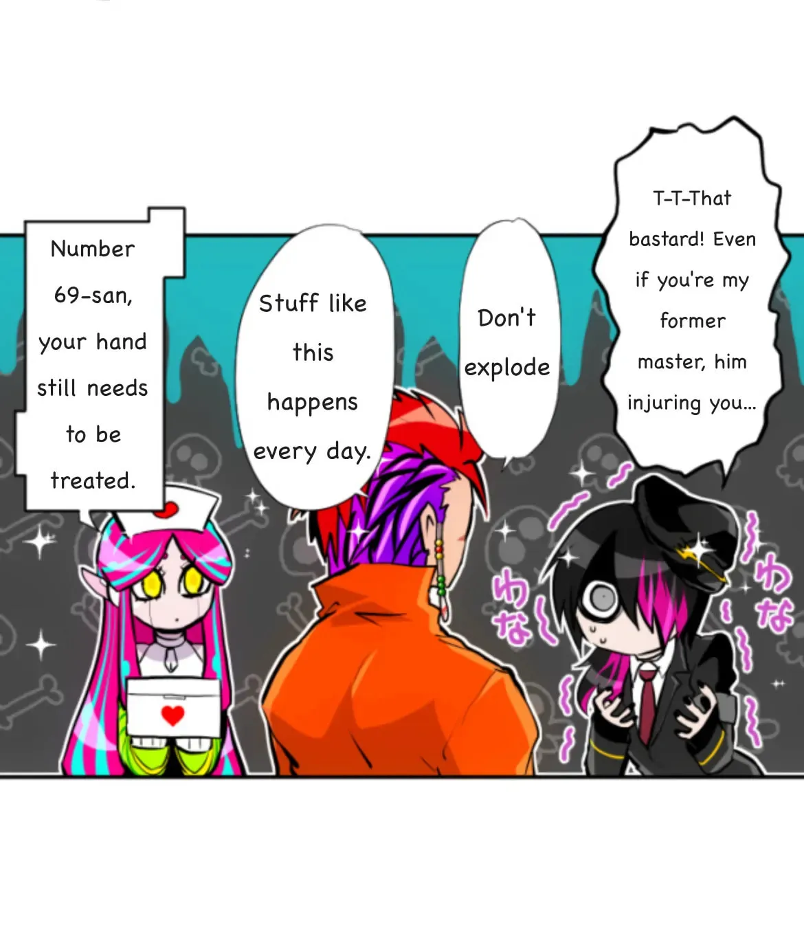 Nanbaka (Colored) Chapter 348 page 6 - 
