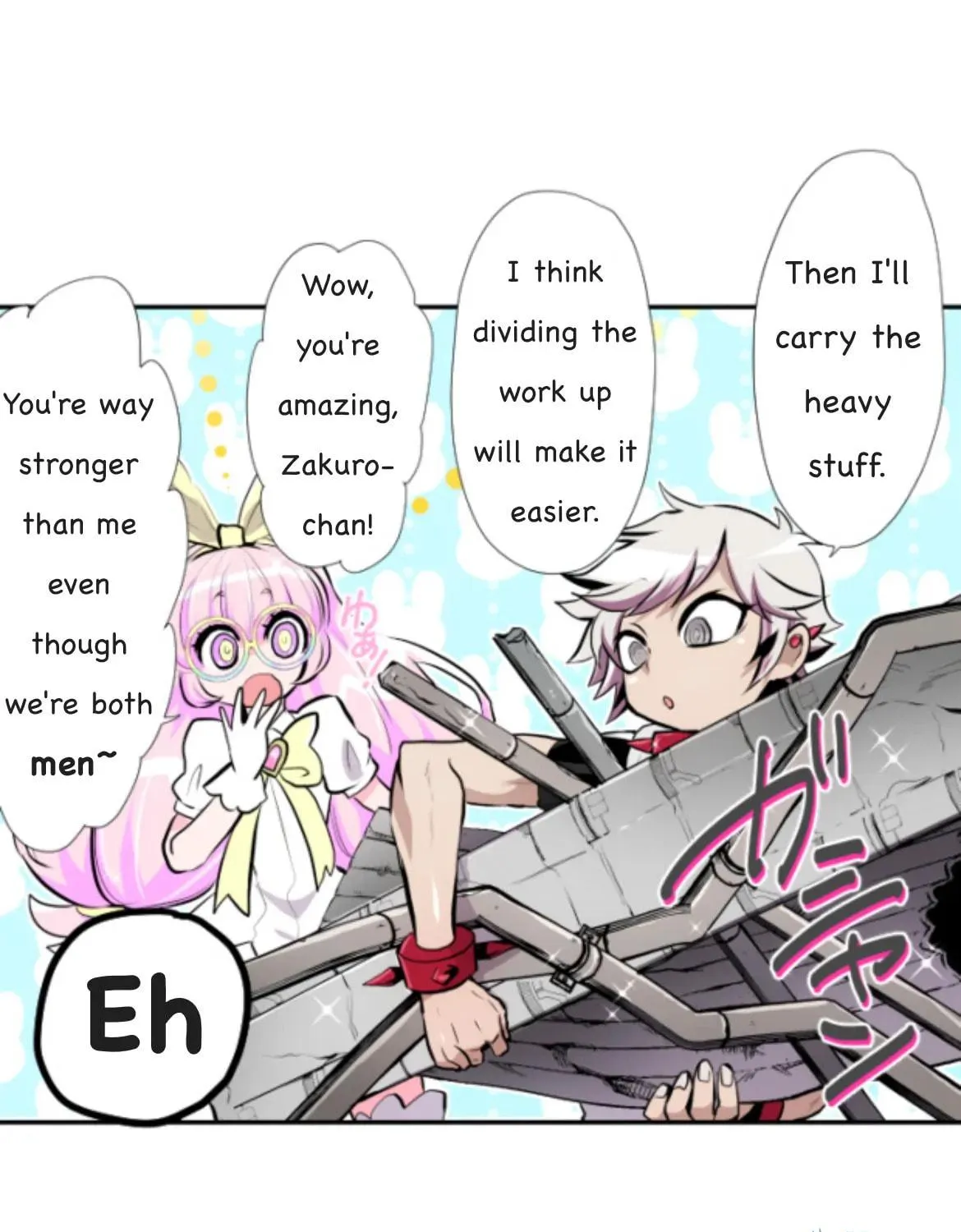 Nanbaka (Colored) Chapter 349 page 17 - 