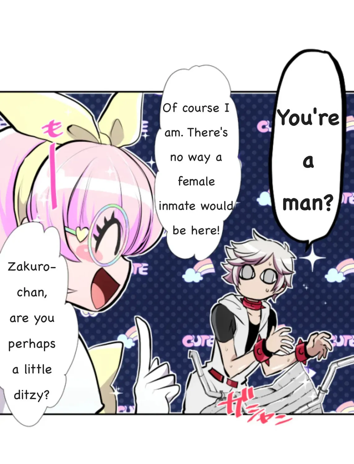 Nanbaka (Colored) Chapter 349 page 19 - 