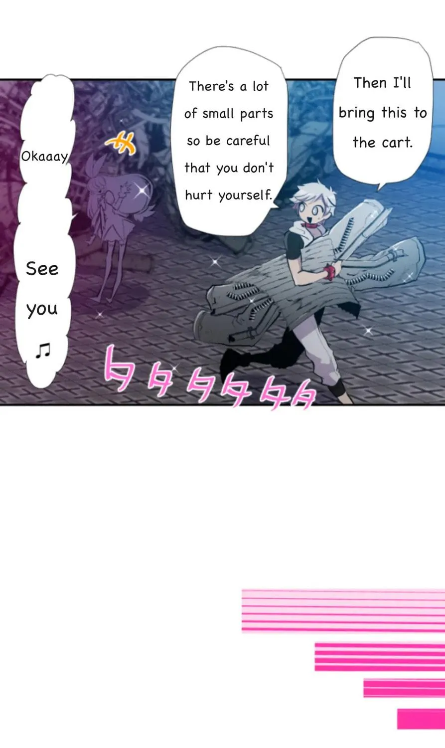 Nanbaka (Colored) Chapter 349 page 33 - 