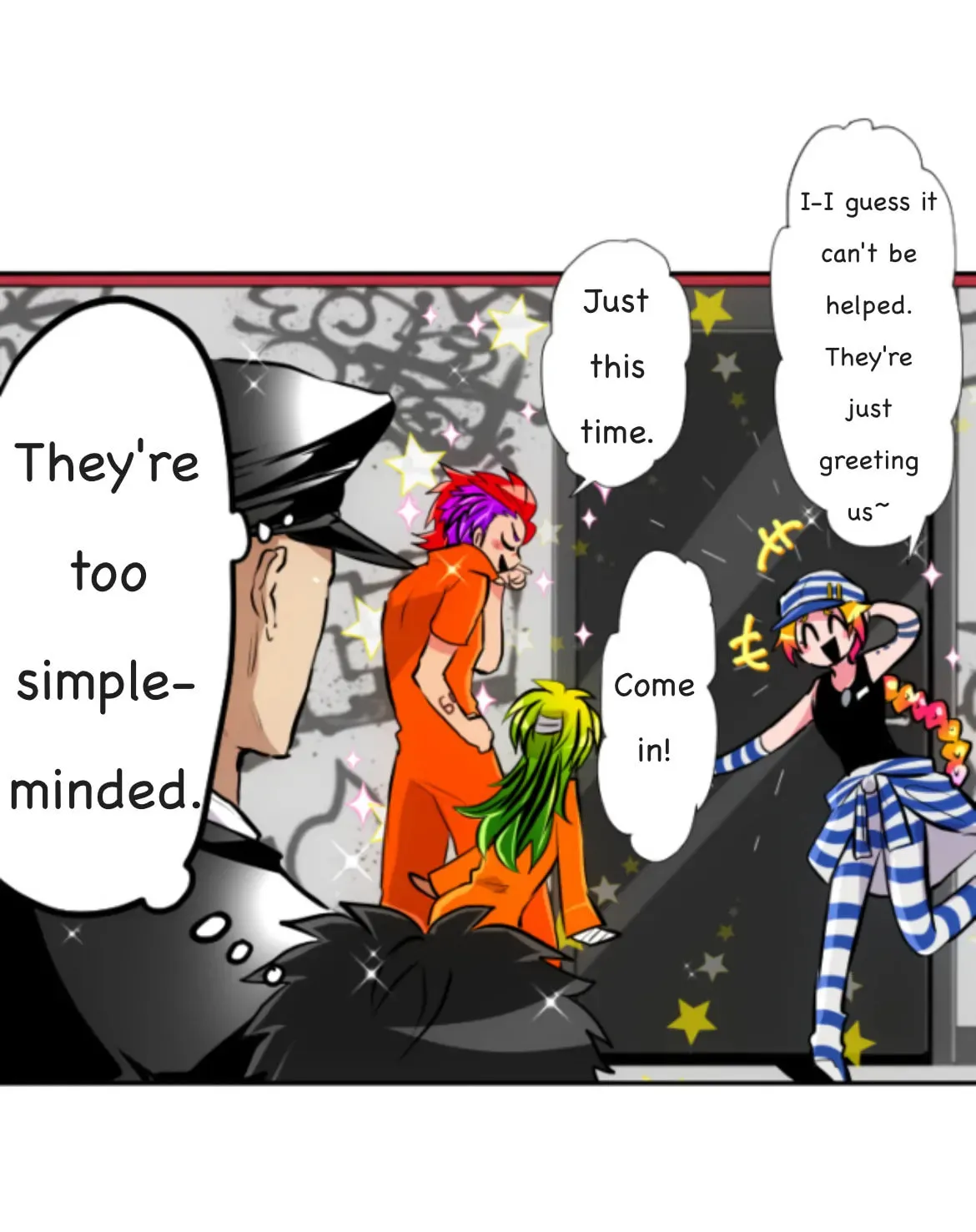 Nanbaka (Colored) Chapter 352 page 36 - 