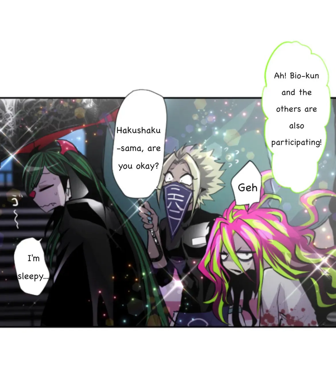 Nanbaka (Colored) Chapter 353 page 28 - 