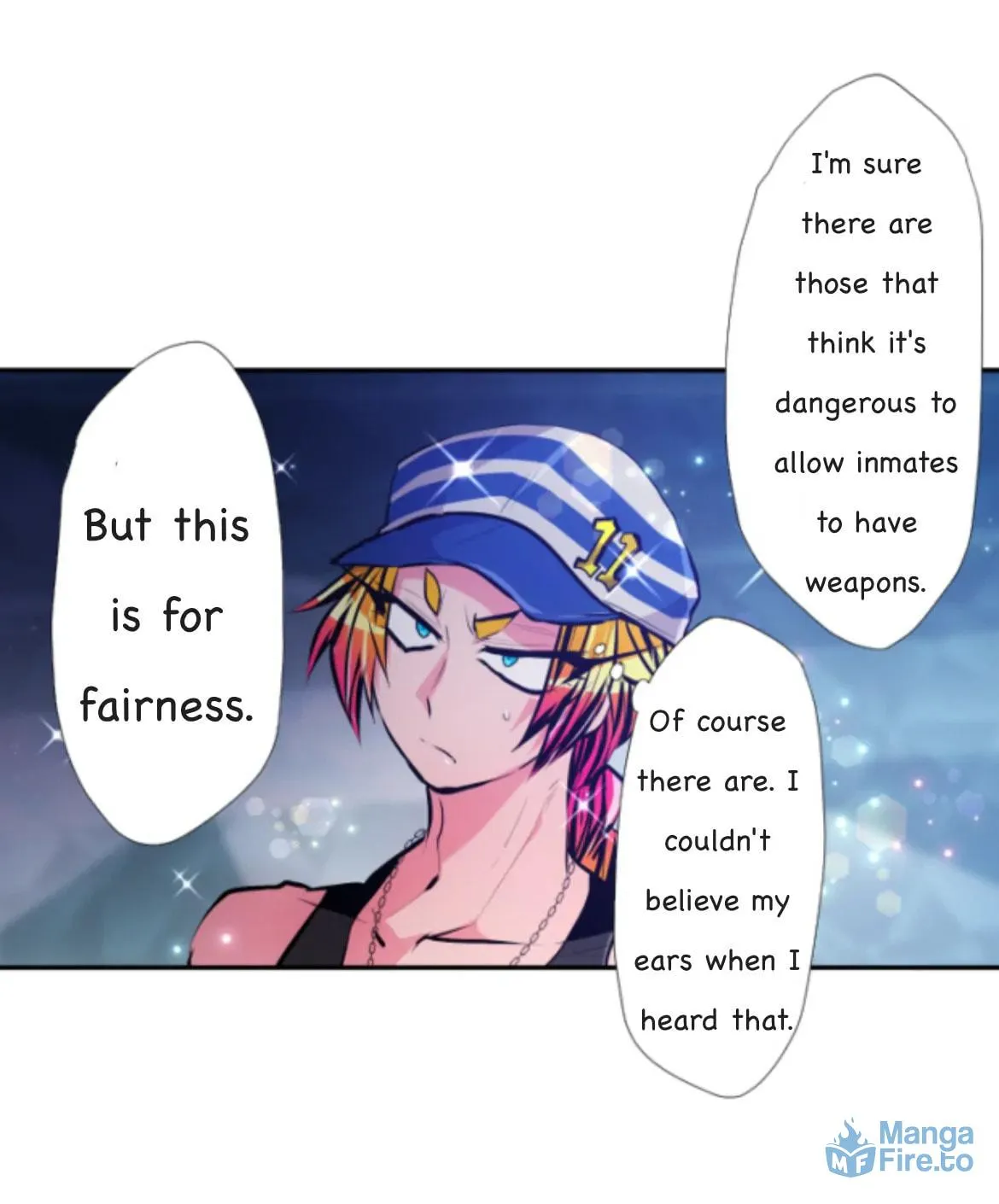 Nanbaka (Colored) Chapter 353 page 44 - 