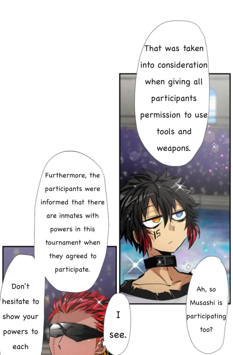 Nanbaka (Colored) Chapter 353 page 48 - 
