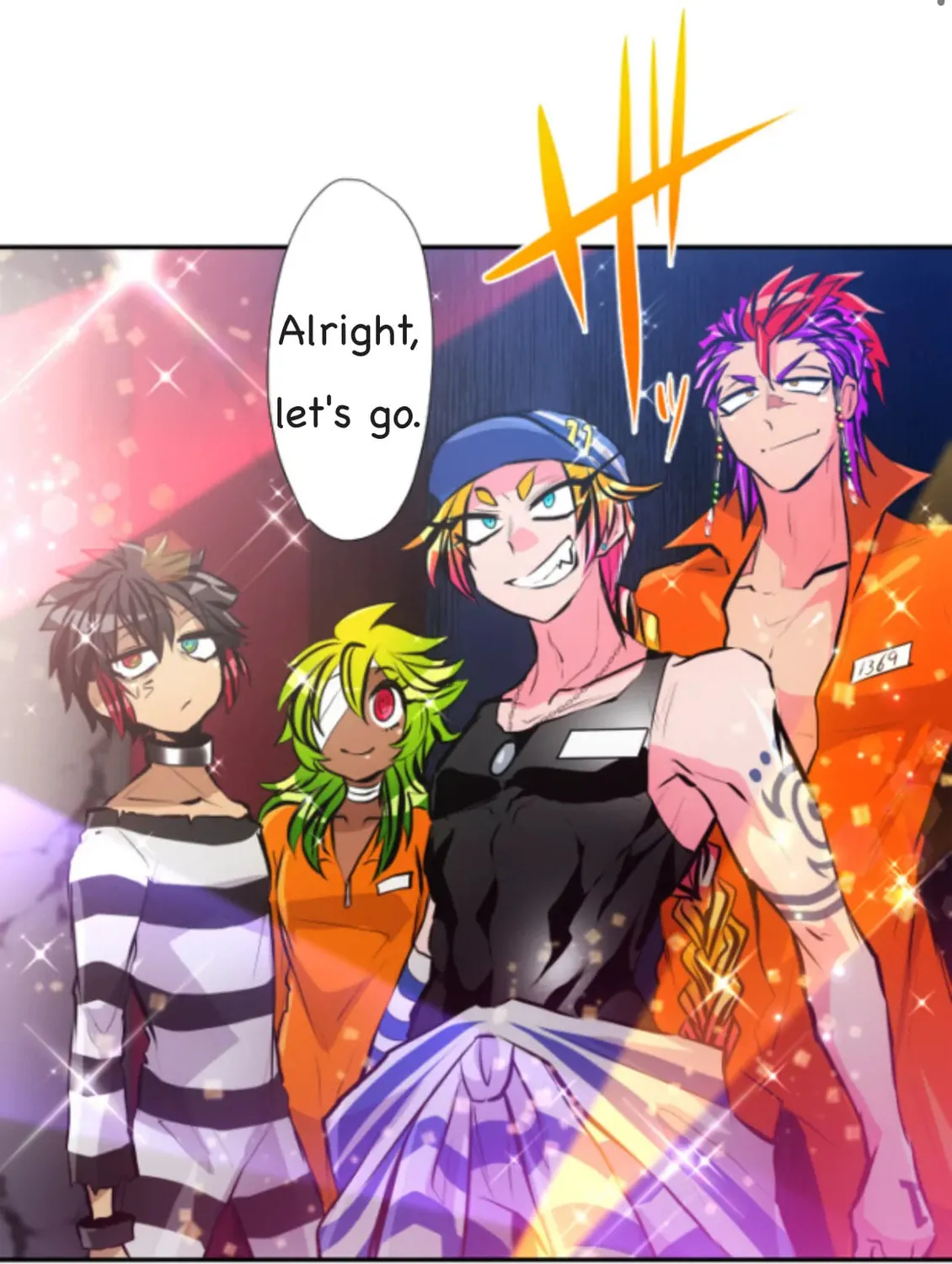 Nanbaka (Colored) Chapter 353 page 7 - 