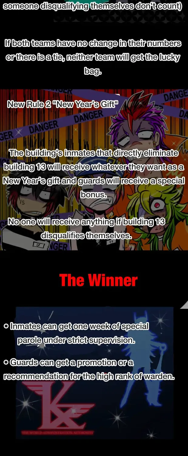 Nanbaka (Colored) Chapter 355 page 2 - 
