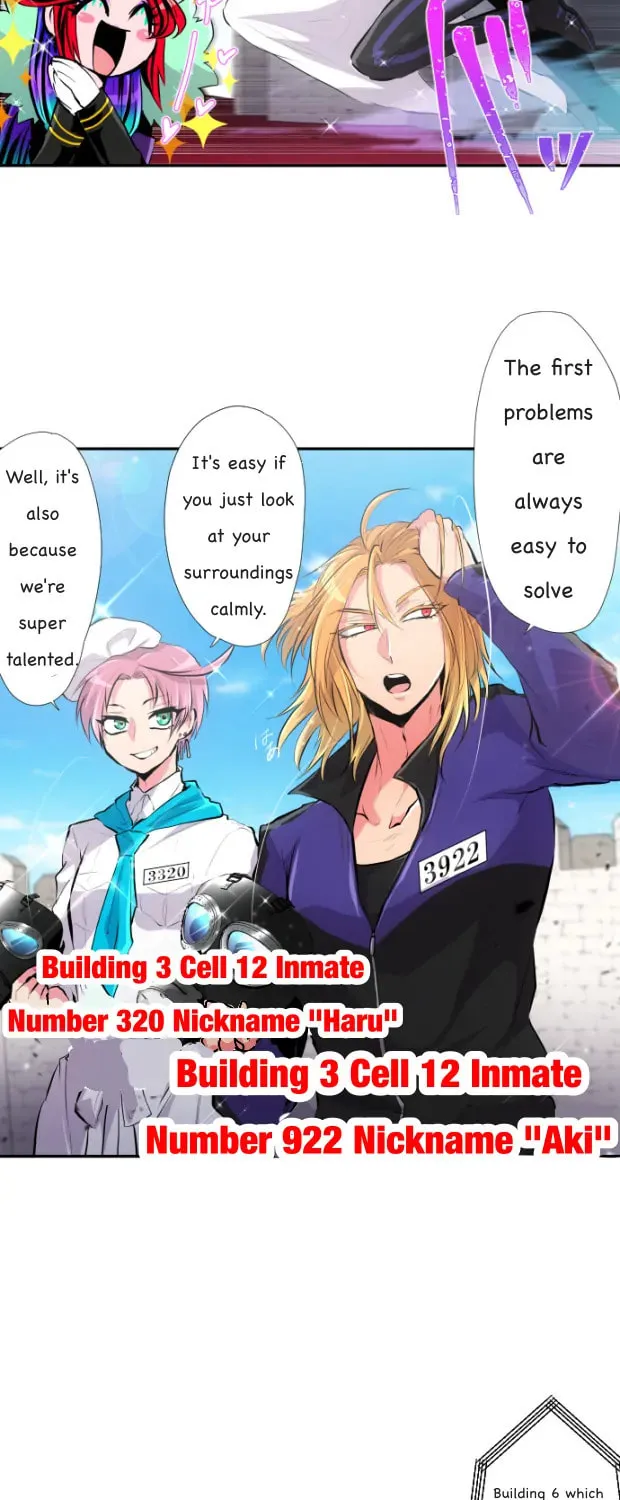 Nanbaka (Colored) Chapter 355 page 17 - 