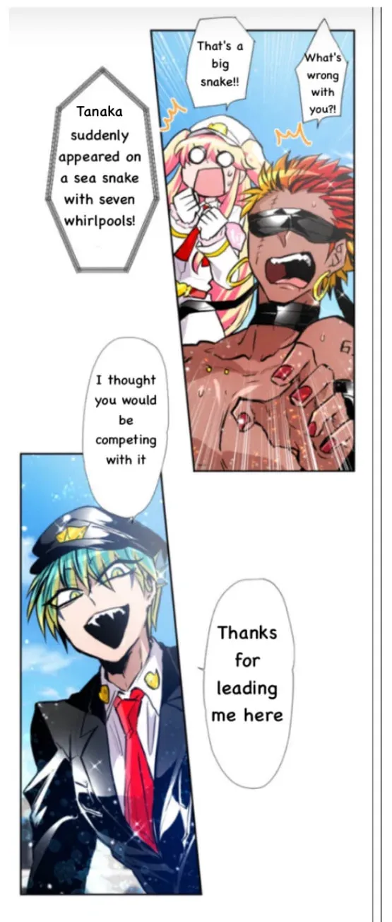 Nanbaka (Colored) Chapter 373 page 33 - 