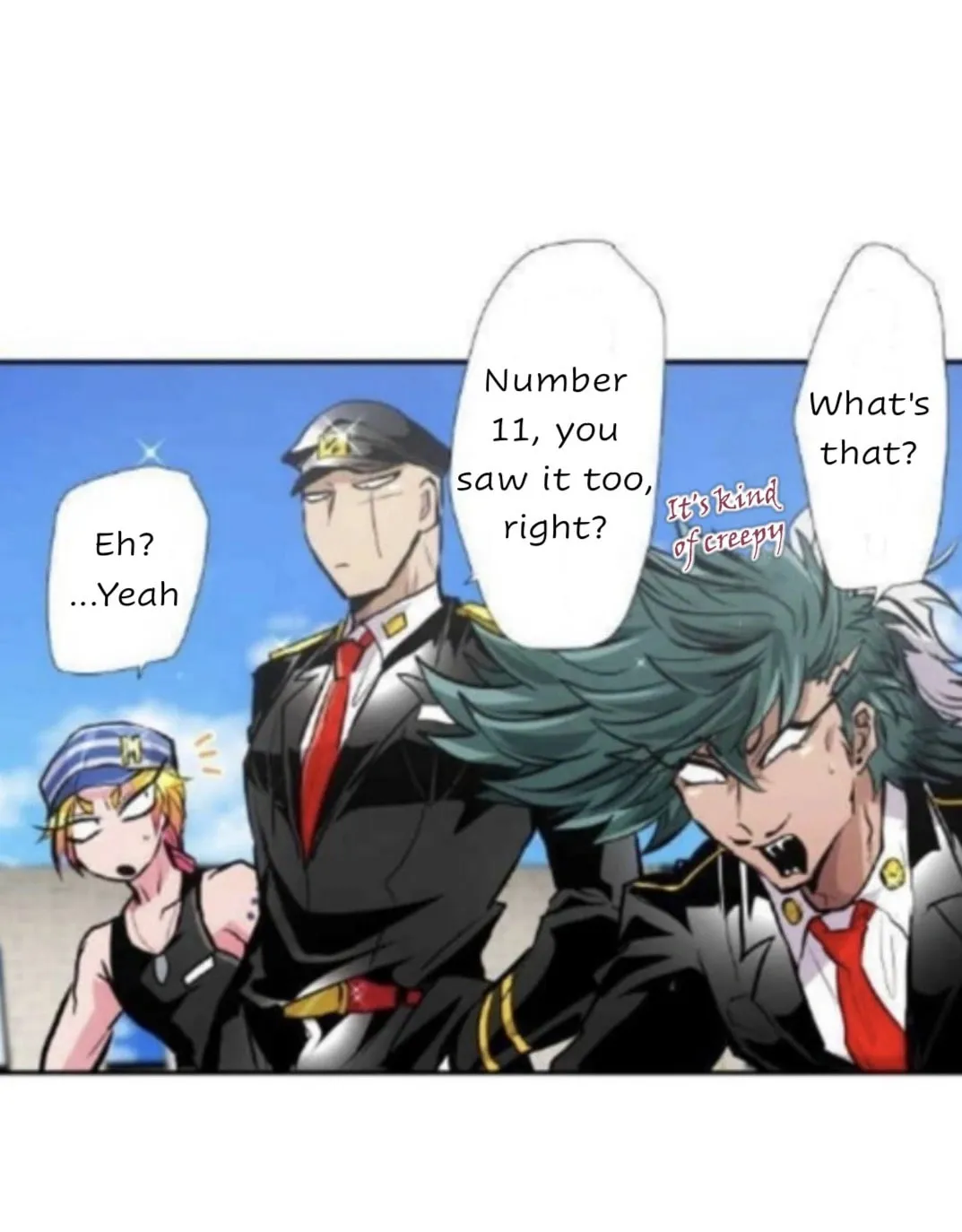 Nanbaka (Colored) Chapter 383 page 17 - 