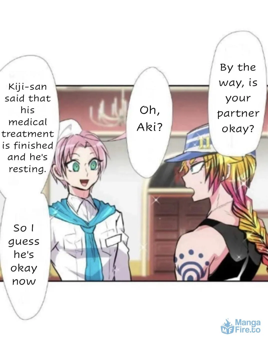 Nanbaka (Colored) Chapter 384 page 38 - 