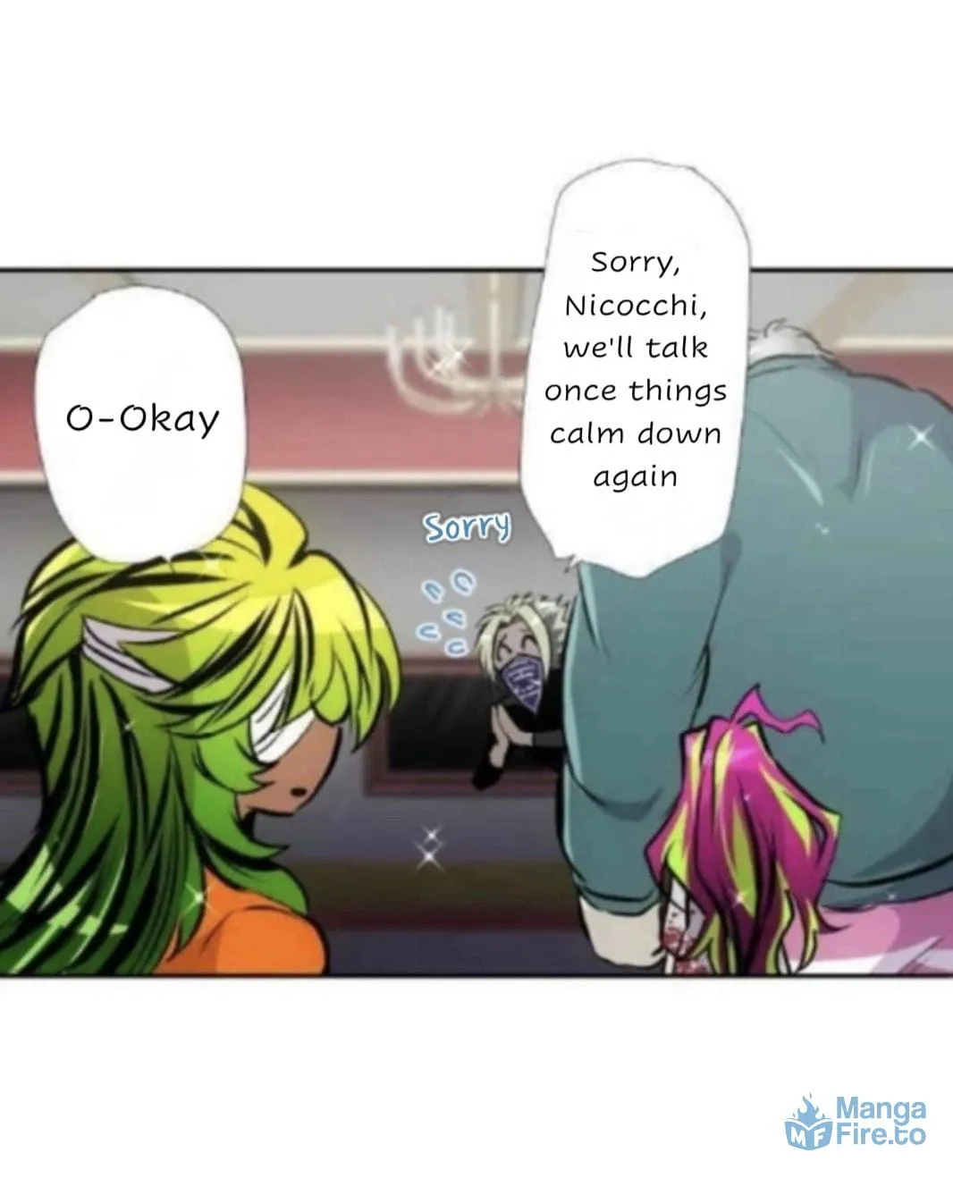 Nanbaka (Colored) Chapter 384 page 61 - 