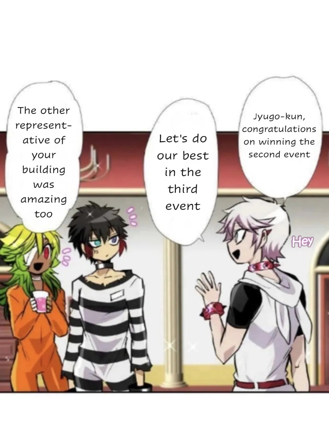 Nanbaka (Colored) Chapter 385 page 35 - 