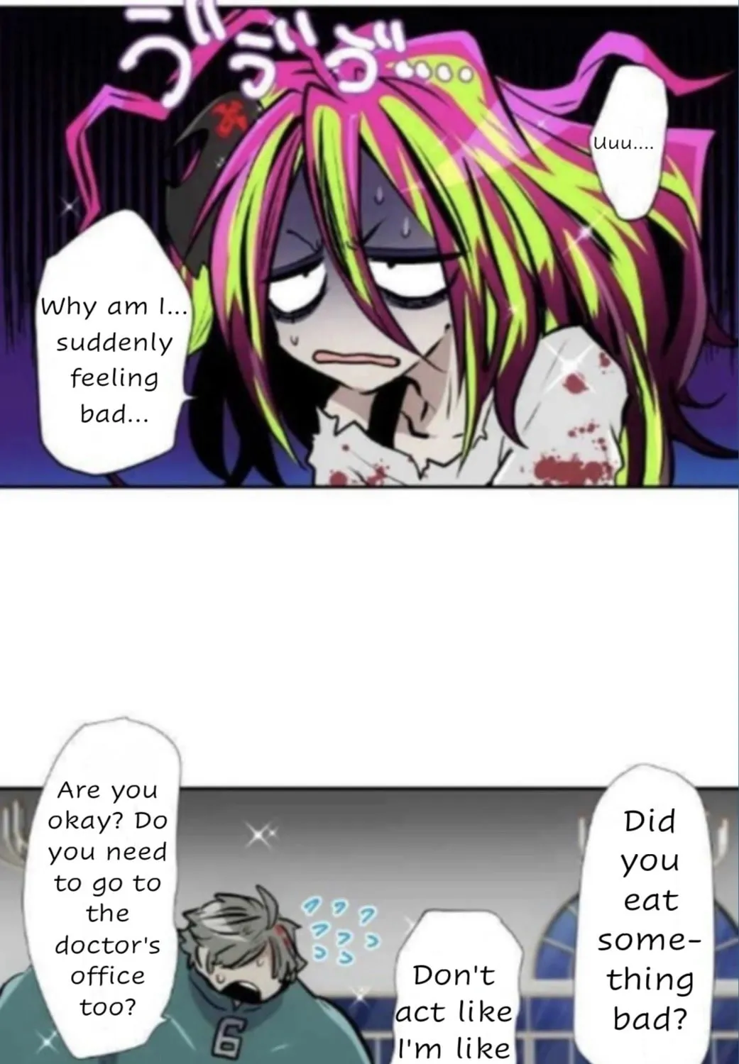 Nanbaka (Colored) Chapter 385 page 43 - 