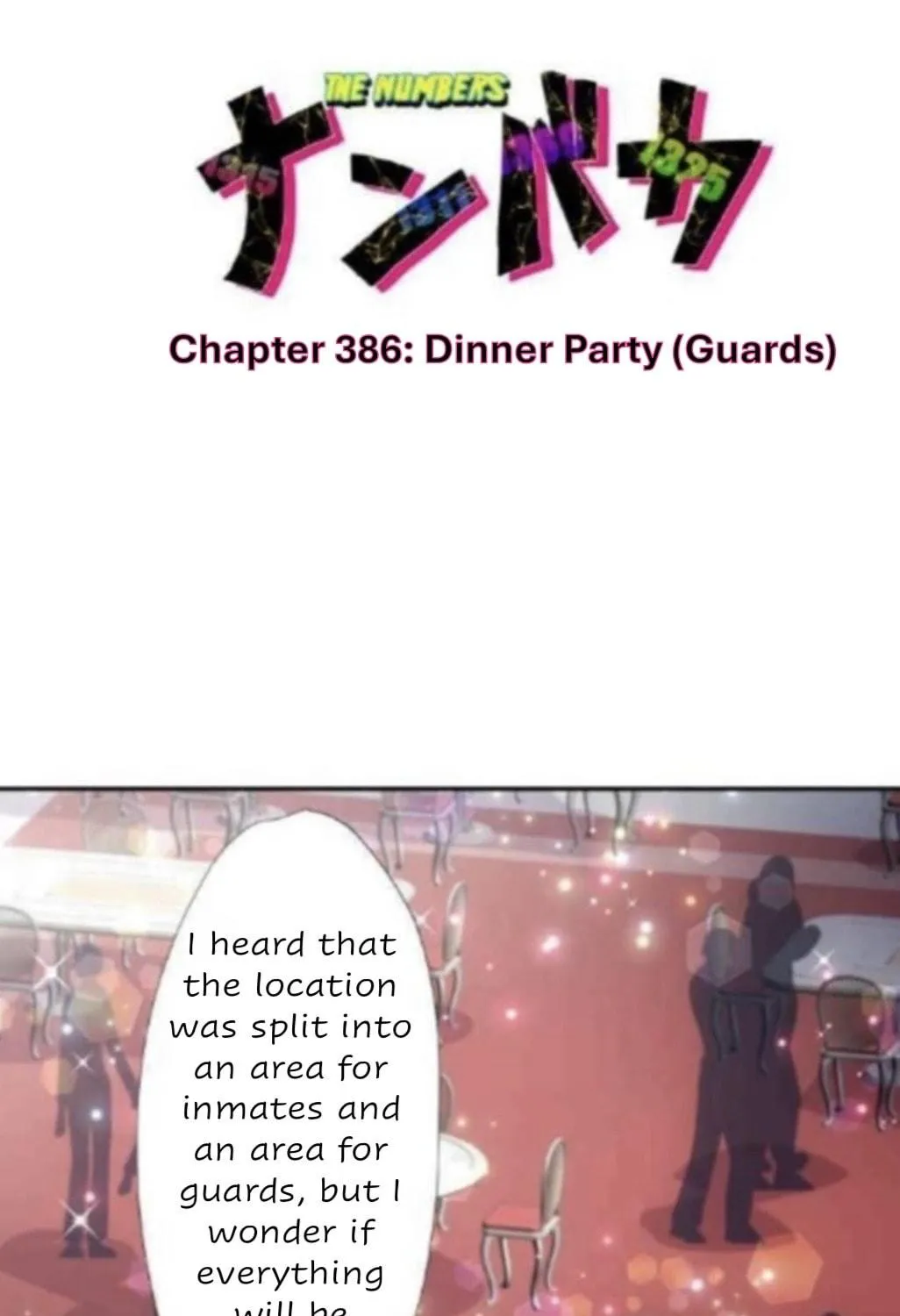 Nanbaka (Colored) Chapter 386 page 11 - 