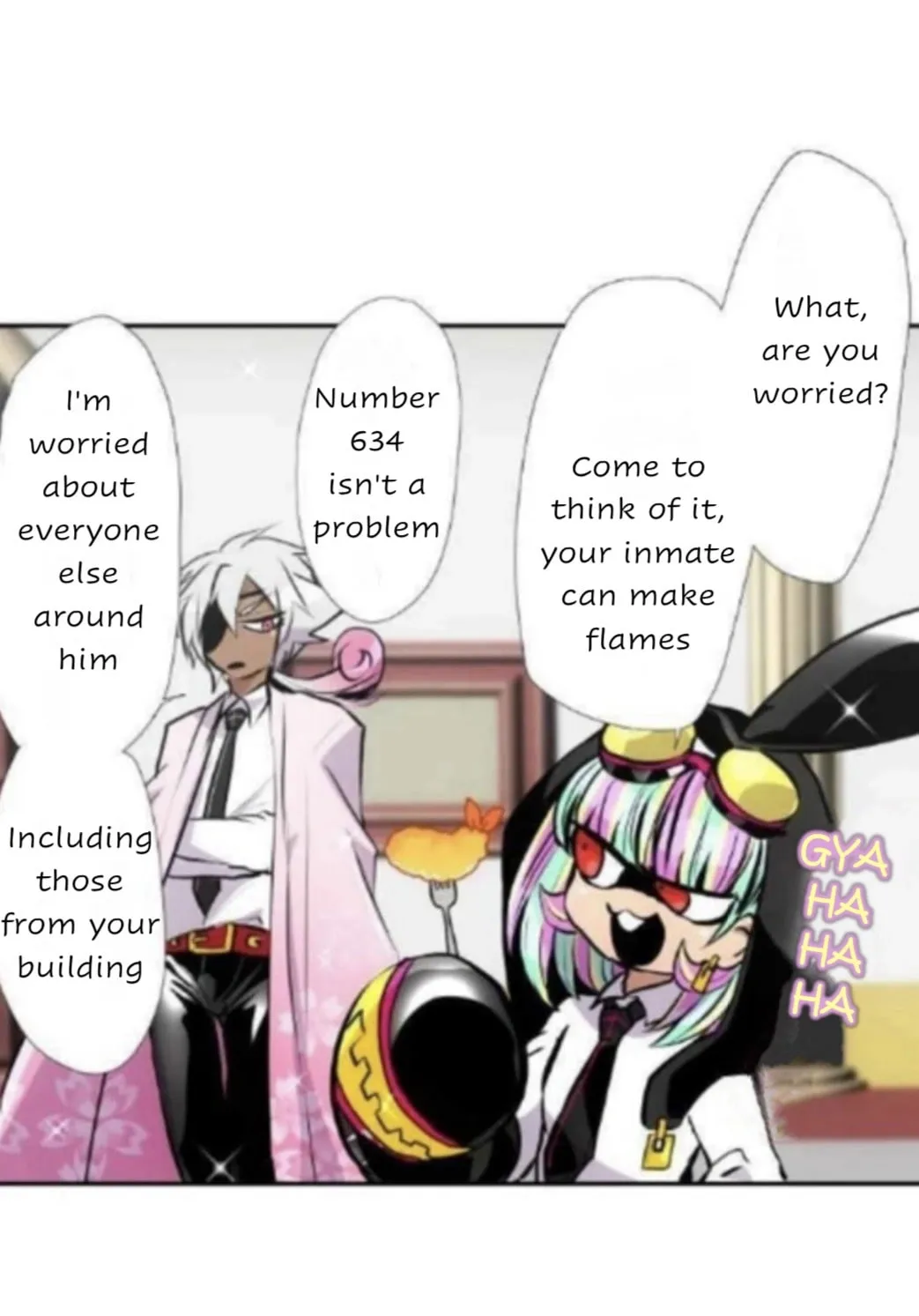 Nanbaka (Colored) Chapter 386 page 13 - 