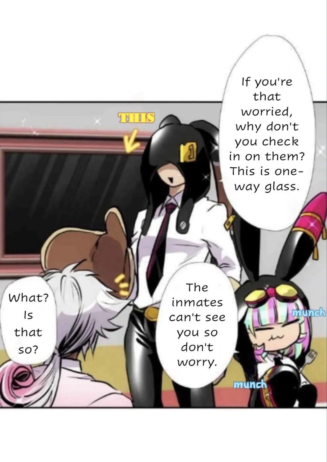Nanbaka (Colored) Chapter 386 page 14 - 