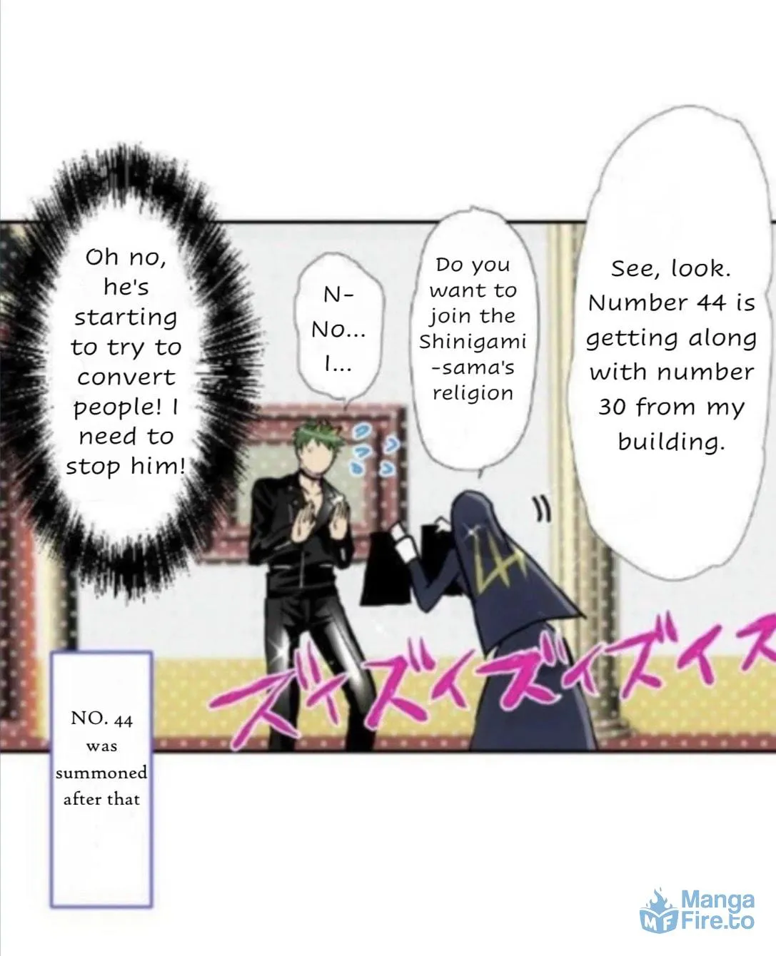 Nanbaka (Colored) Chapter 386 page 18 - 