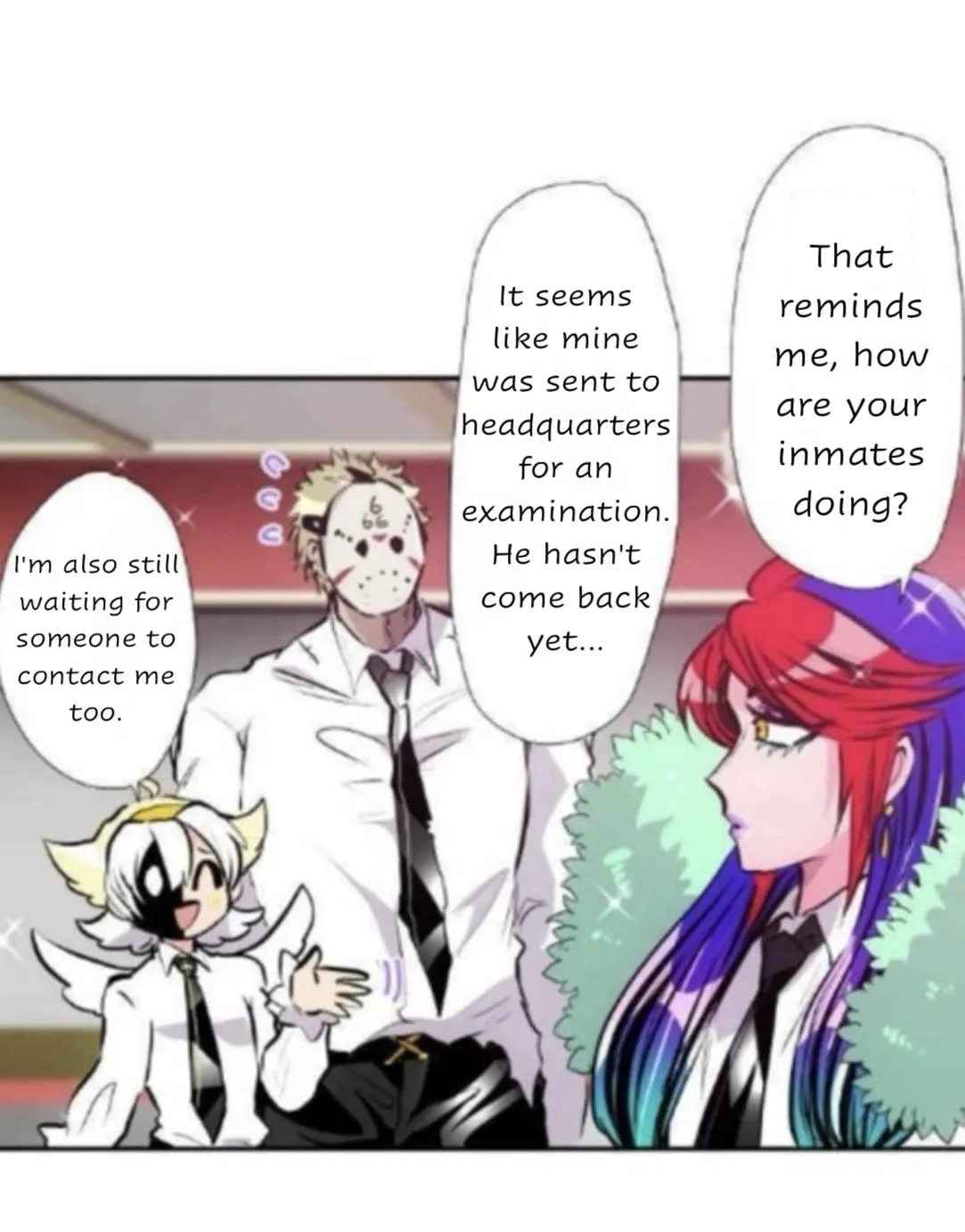 Nanbaka (Colored) Chapter 386 page 20 - 