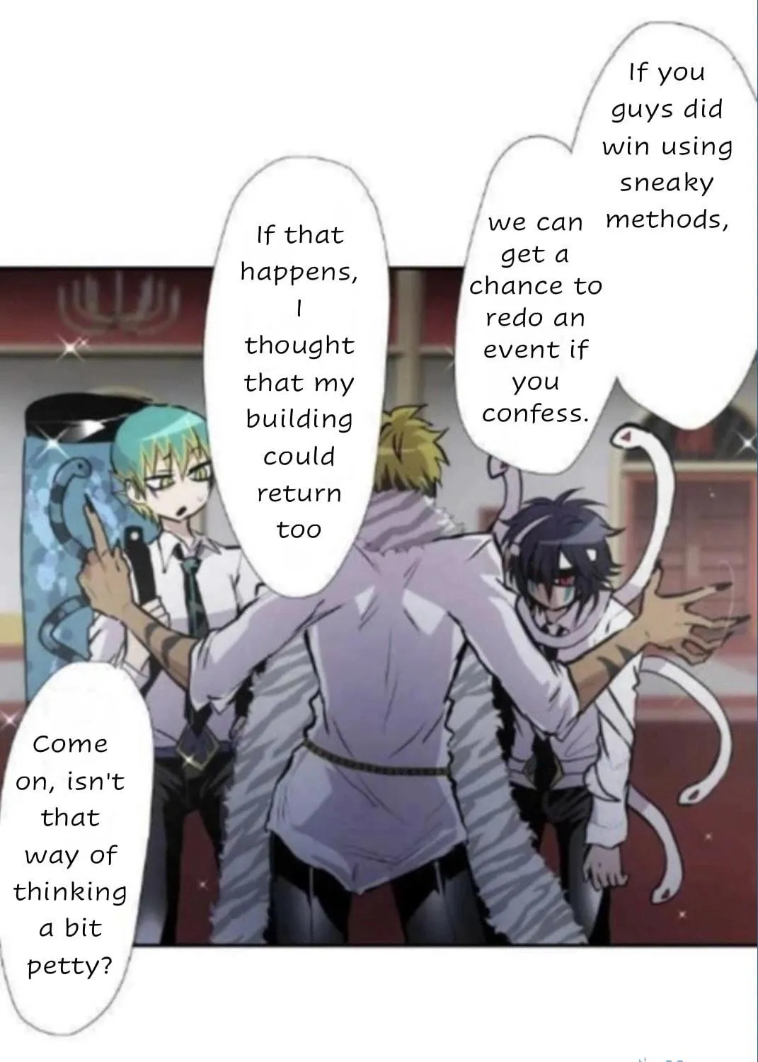 Nanbaka (Colored) Chapter 386 page 45 - 
