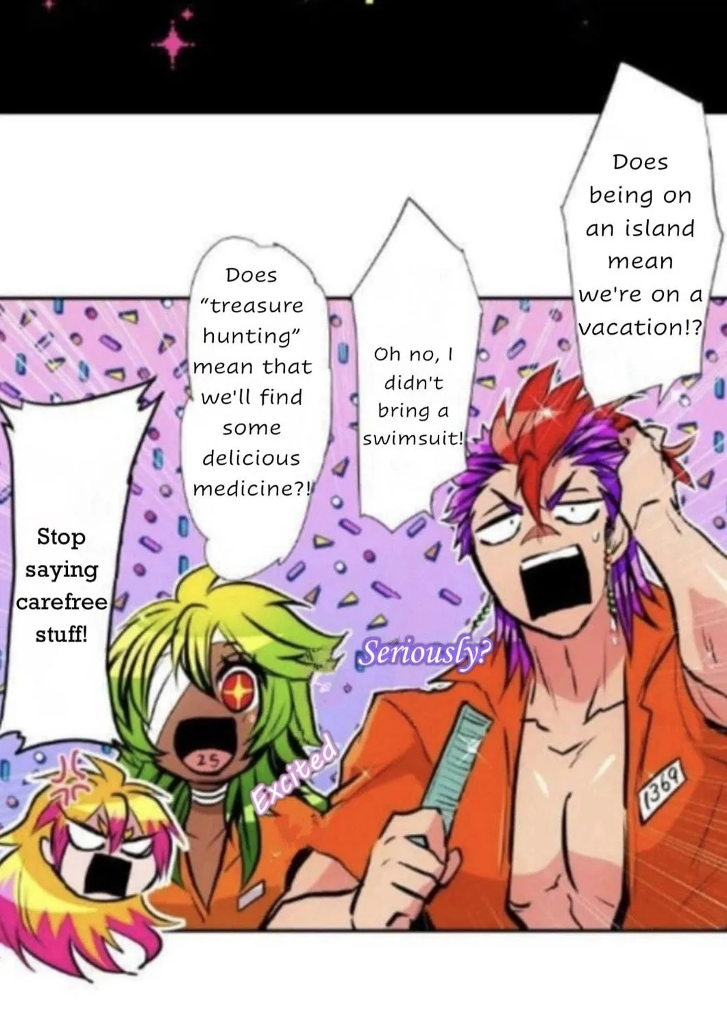Nanbaka (Colored) Chapter 387 page 24 - 