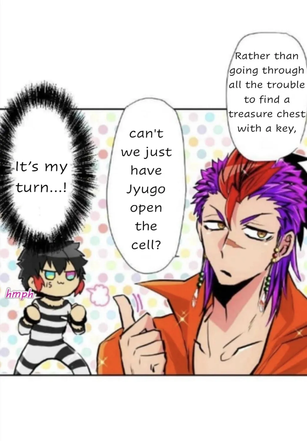 Nanbaka (Colored) Chapter 387 page 47 - 