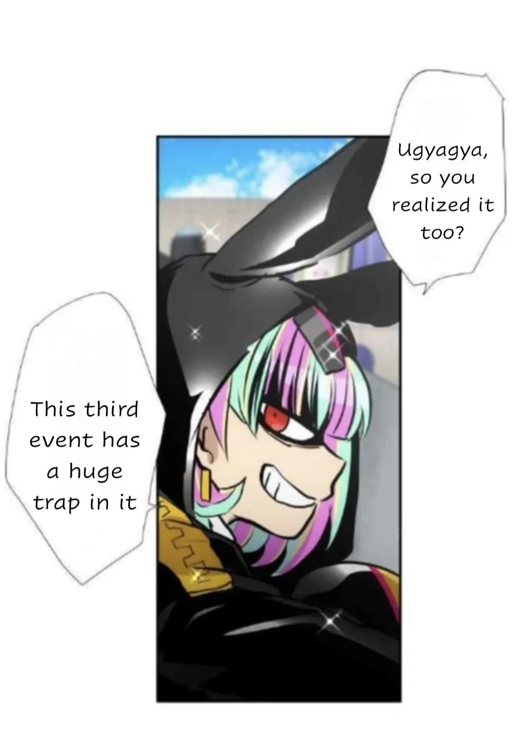Nanbaka (Colored) Chapter 387 page 59 - 