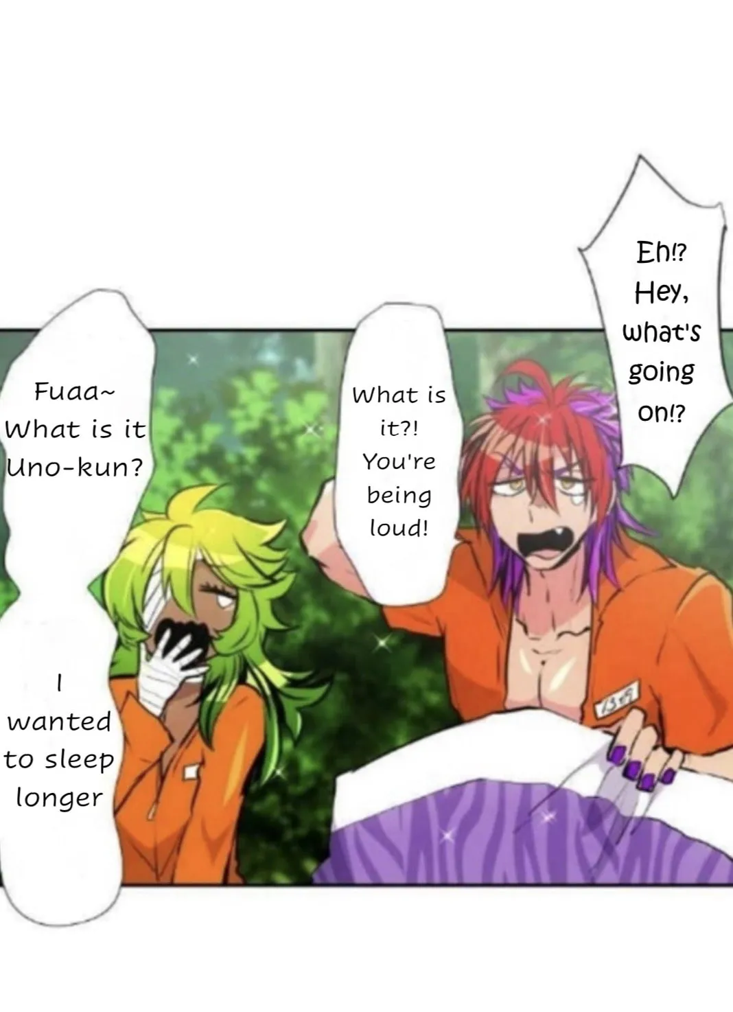 Nanbaka (Colored) Chapter 387 page 7 - 