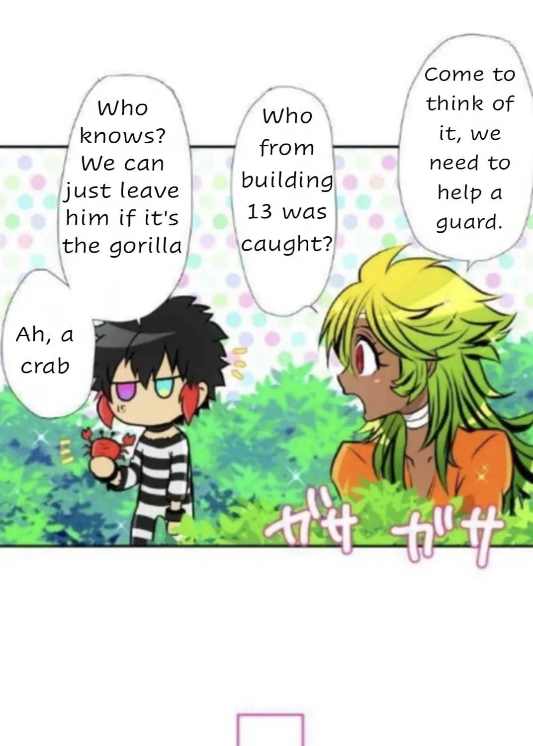 Nanbaka (Colored) Chapter 388 page 40 - 