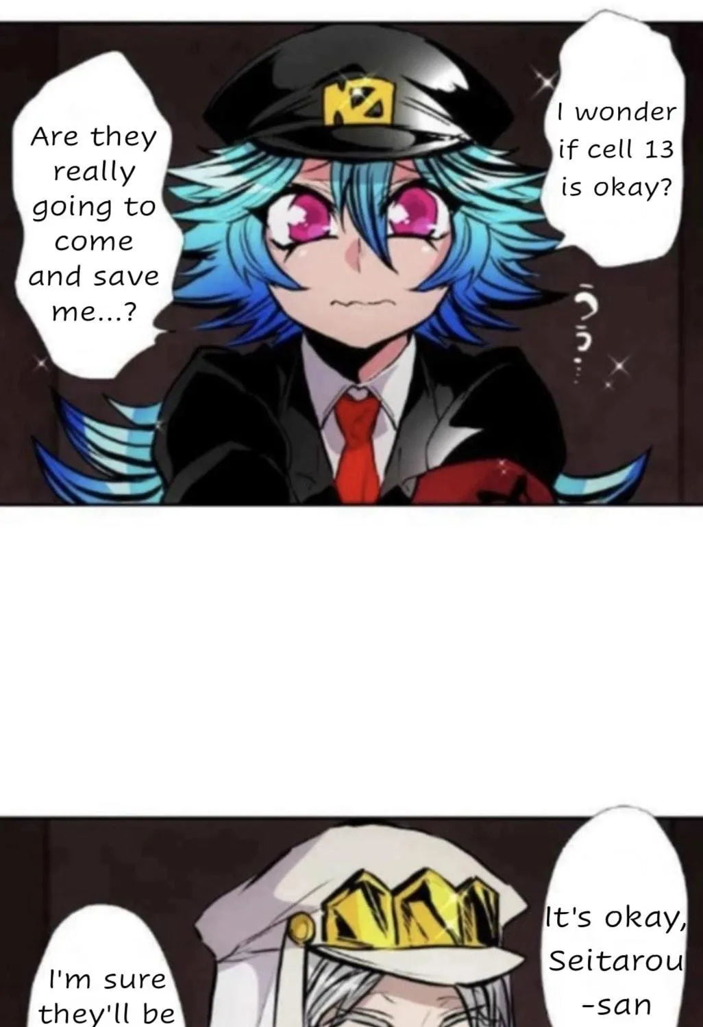 Nanbaka (Colored) Chapter 388 page 42 - 