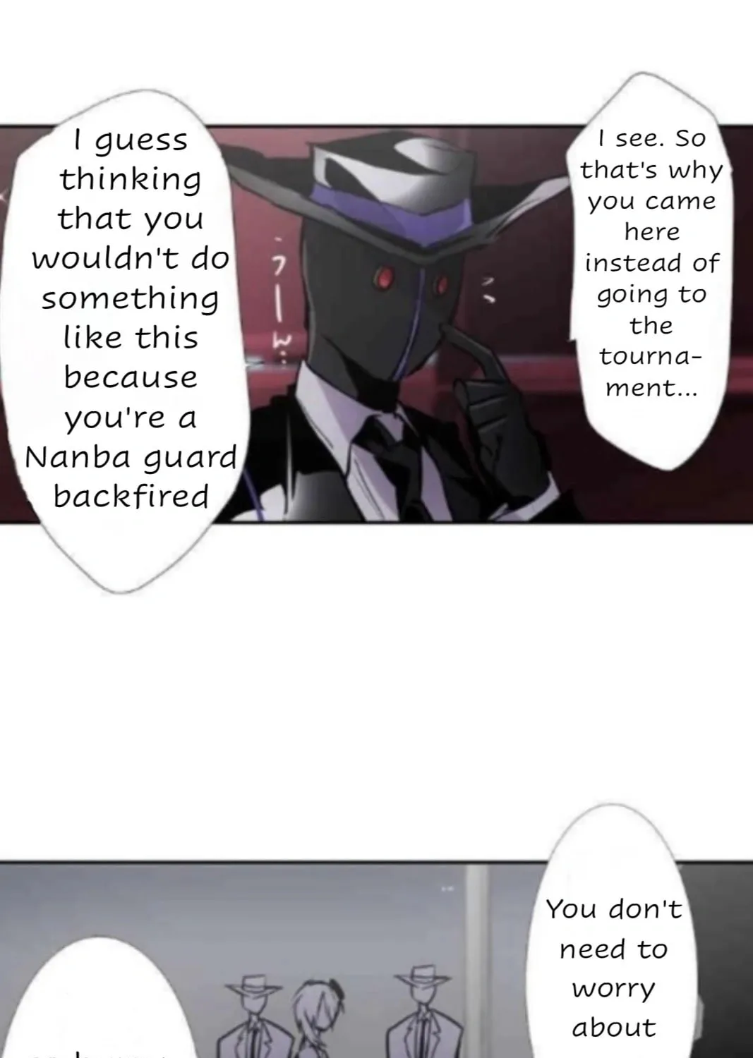 Nanbaka (Colored) Chapter 390 page 3 - 