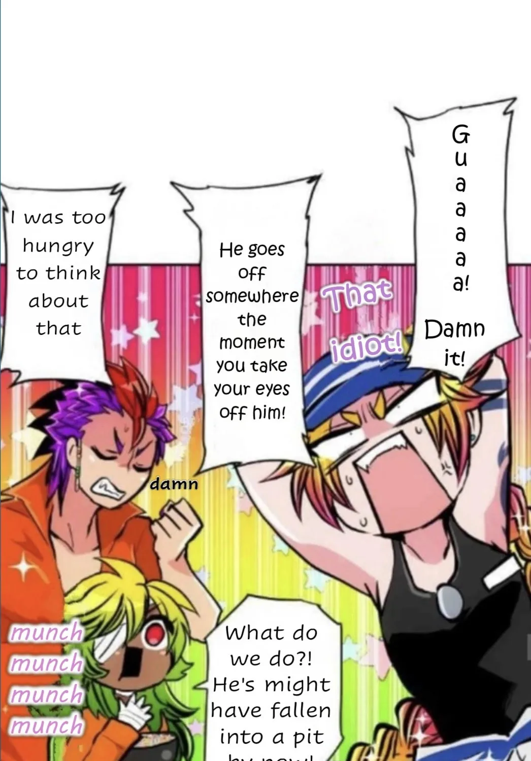 Nanbaka (Colored) Chapter 391 page 57 - 
