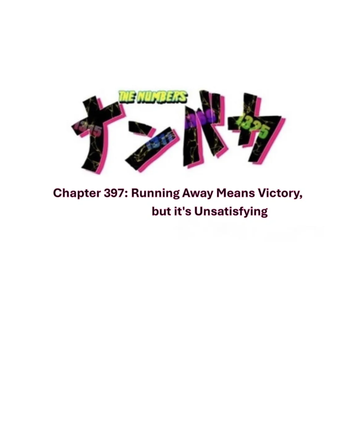 Nanbaka (Colored) Chapter 397 page 3 - 