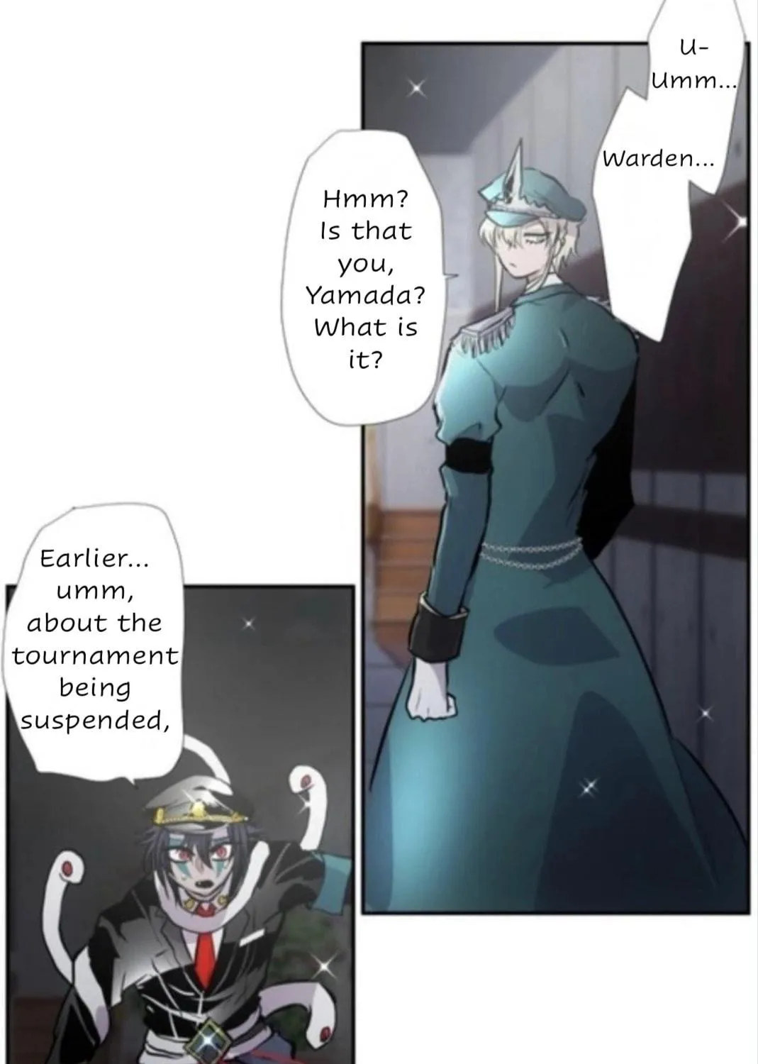 Nanbaka (Colored) Chapter 398 page 14 - 