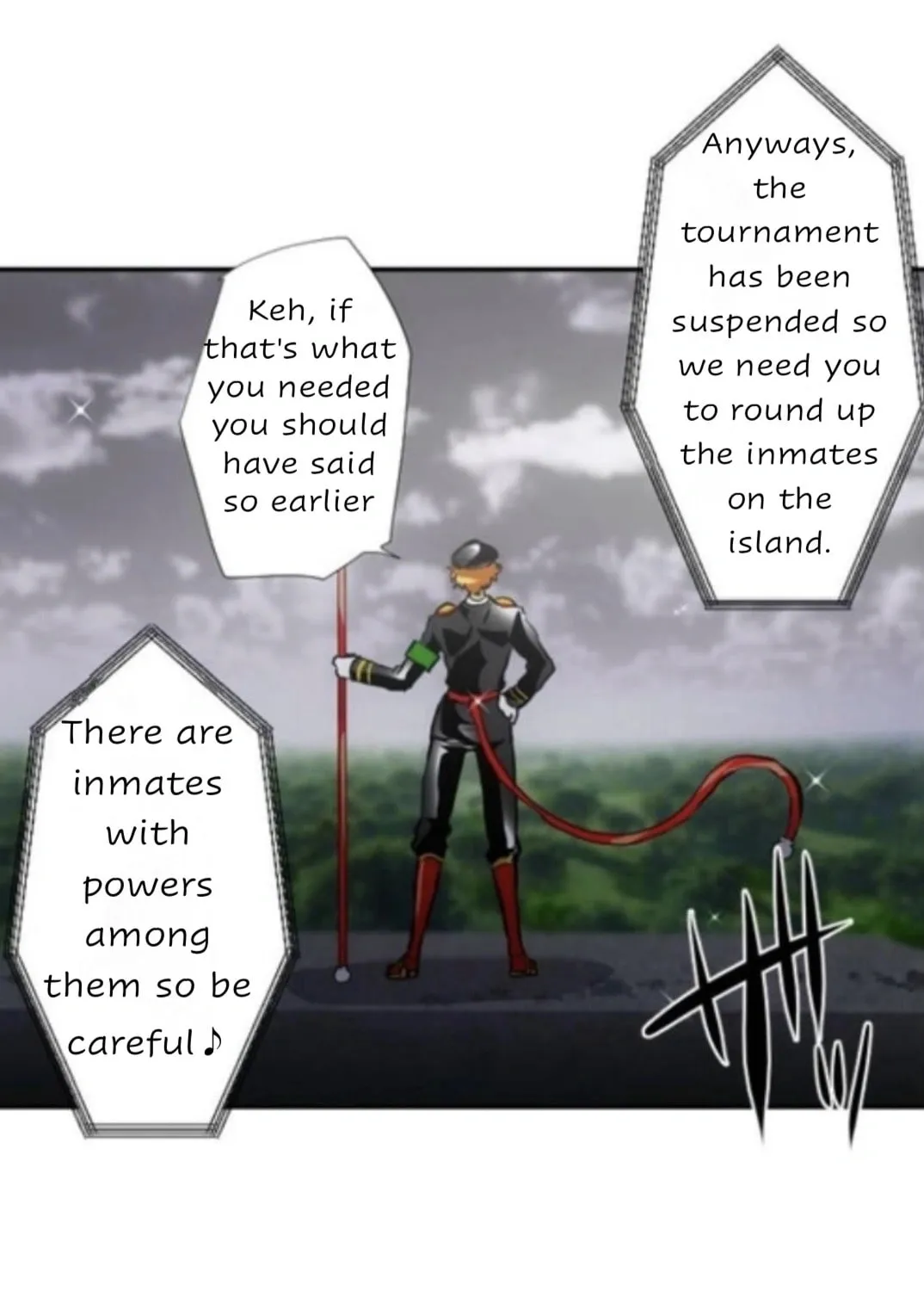 Nanbaka (Colored) Chapter 398 page 27 - 