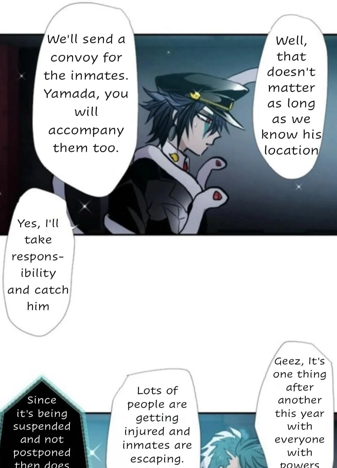 Nanbaka (Colored) Chapter 398 page 8 - 