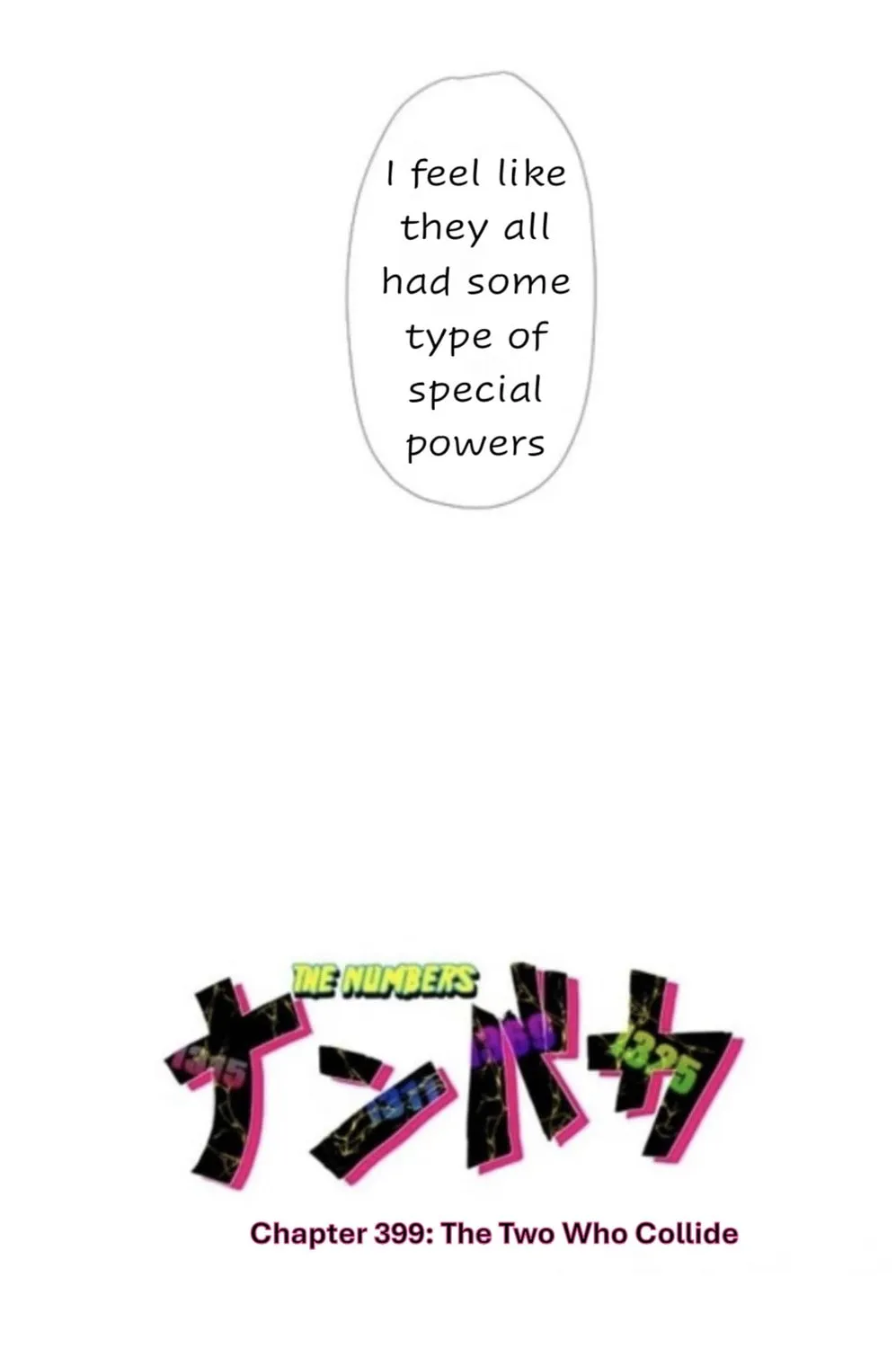 Nanbaka (Colored) Chapter 399 page 7 - 