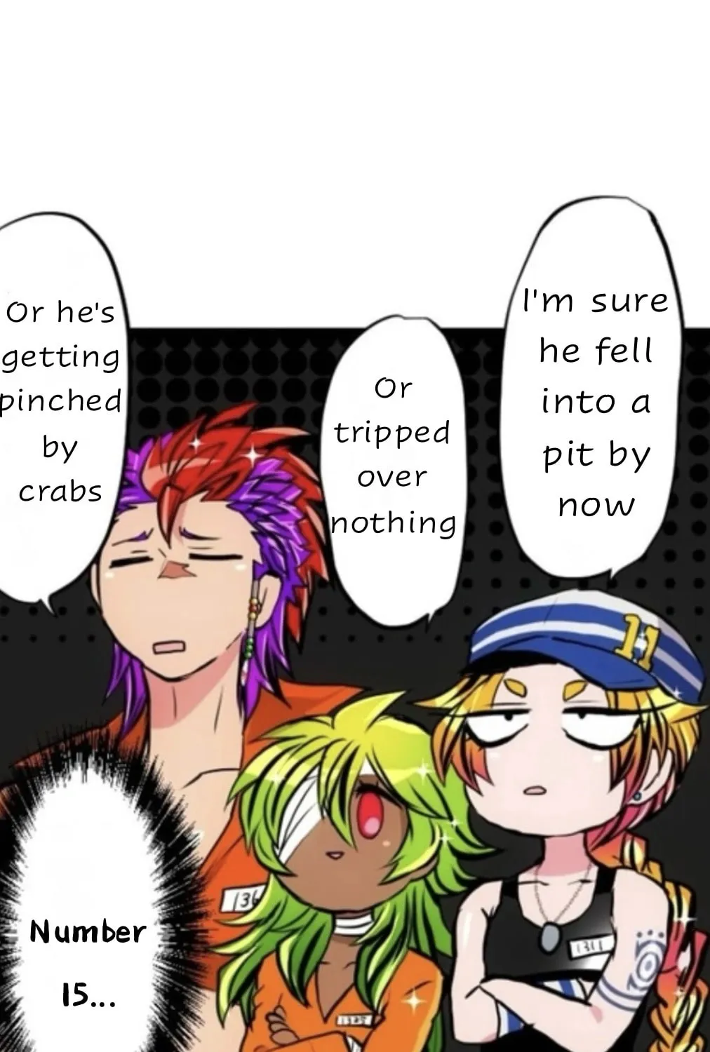 Nanbaka (Colored) Chapter 401 page 11 - 