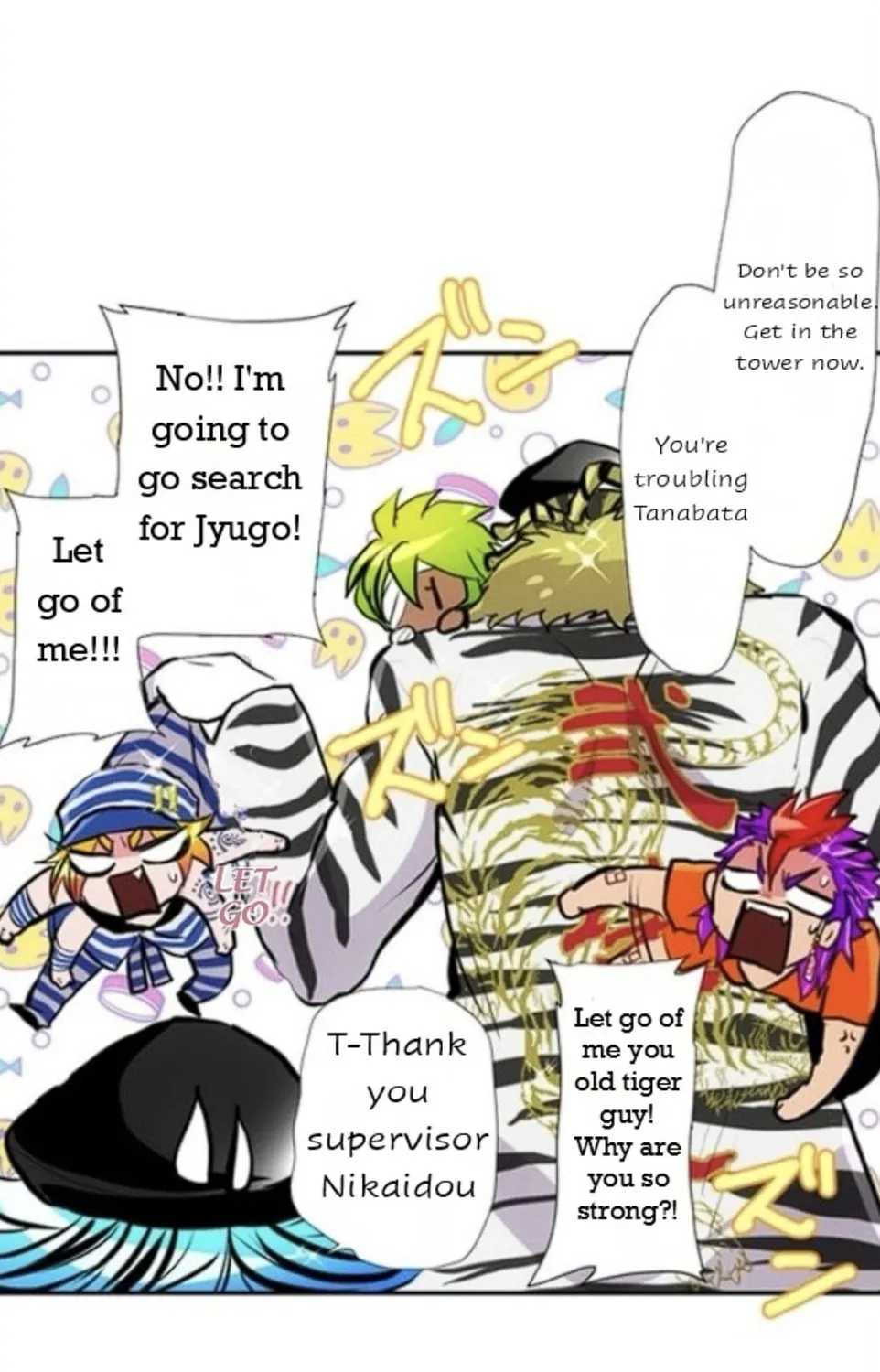 Nanbaka (Colored) Chapter 401 page 16 - 