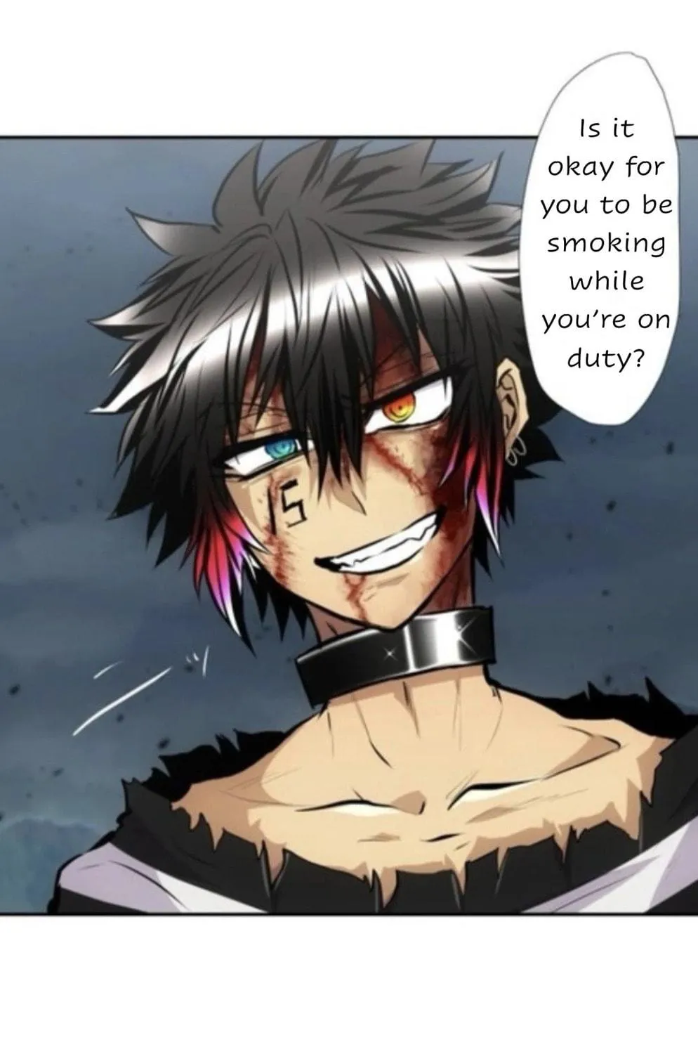 Nanbaka (Colored) Chapter 410 page 54 - 