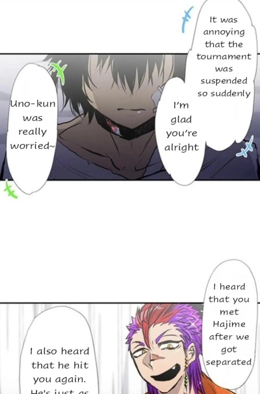 Nanbaka (Colored) Chapter 411 page 11 - 