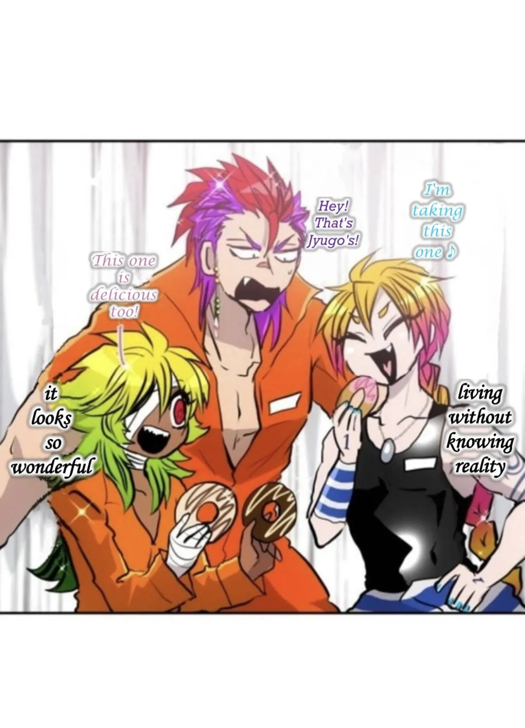 Nanbaka (Colored) Chapter 411 page 21 - 